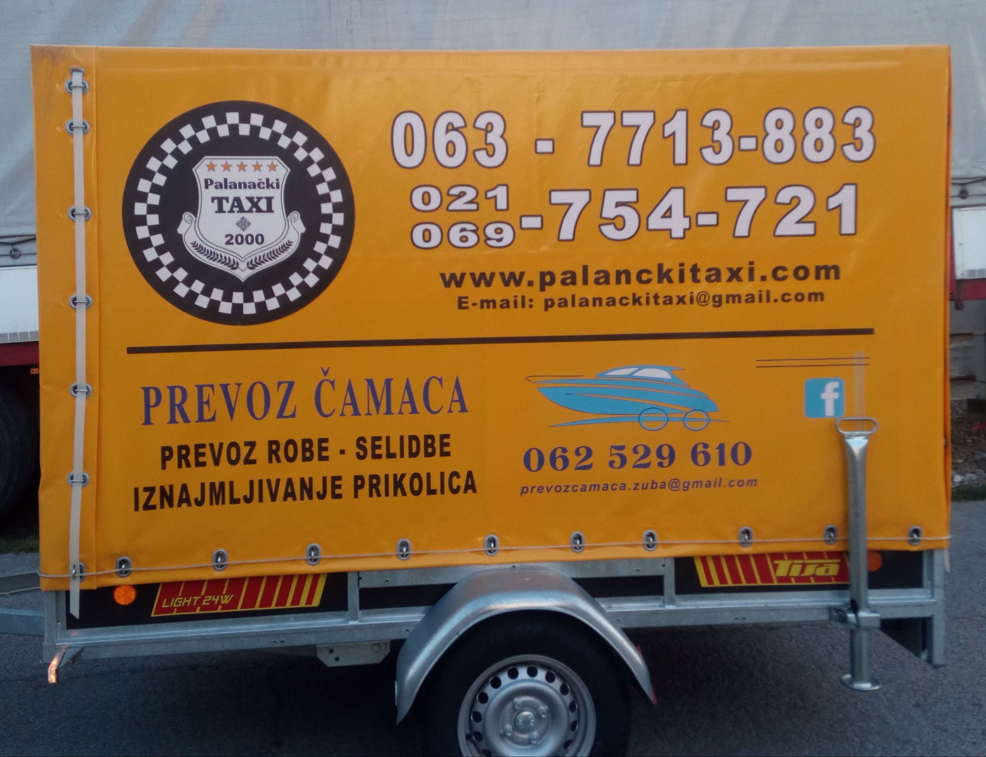 Iznajmljivanje prikolica i automobila